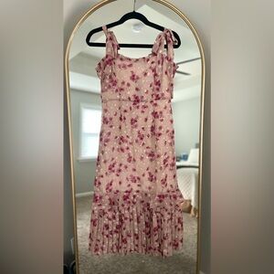 NWT Lulu’s Floral Midi Dress